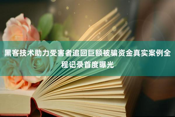 黑客技术助力受害者追回巨额被骗资金真实案例全程记录首度曝光